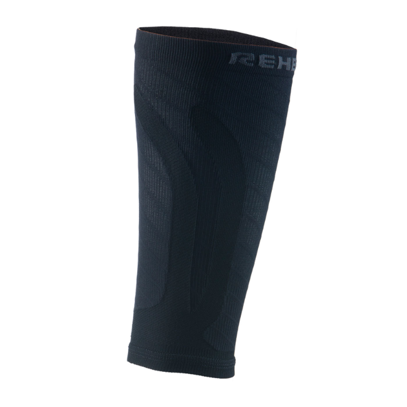 Rehband PerformX Knitted Calf Sleeve - carbon/black - side view