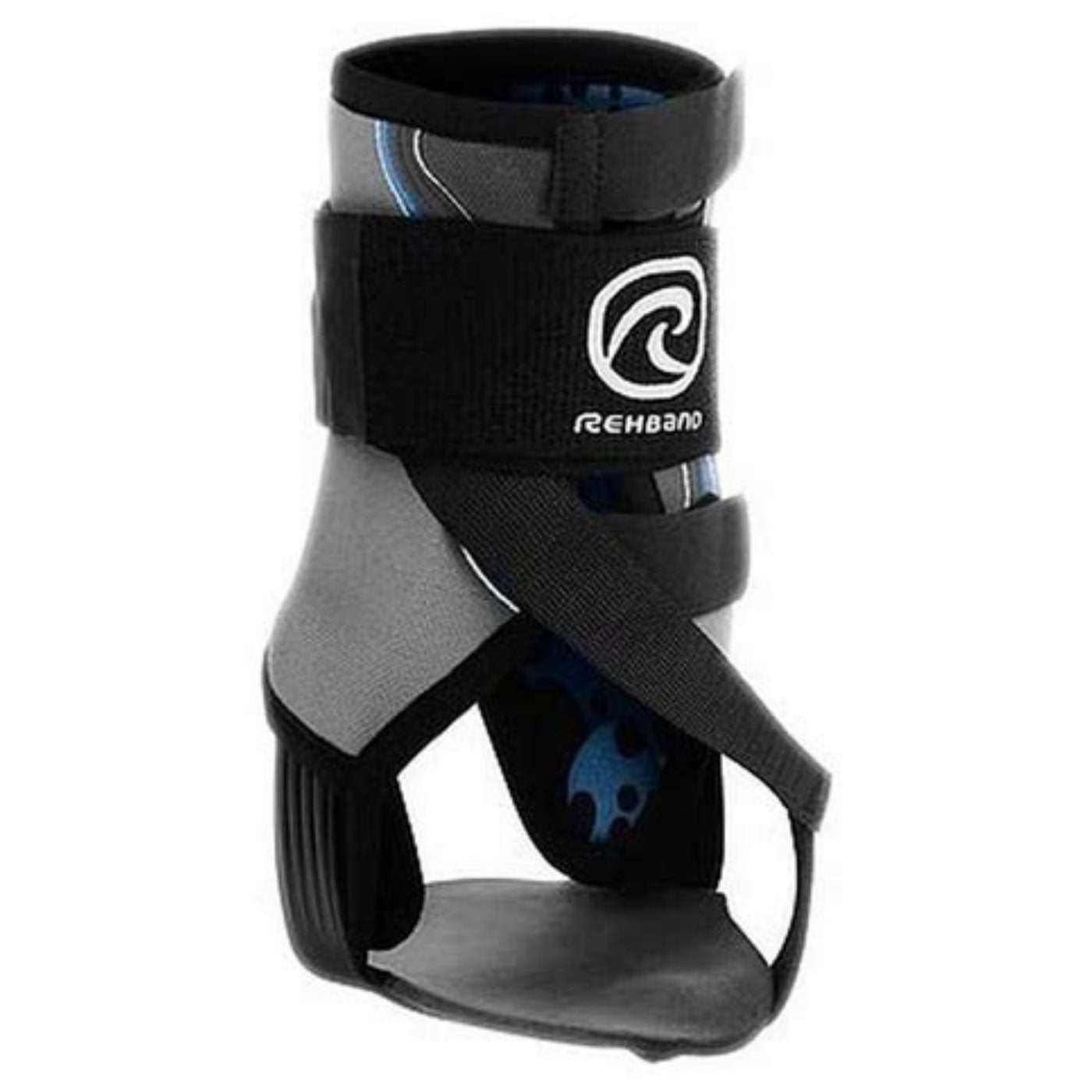 Rehband UD Adjustable Ankle Support - grey, side view right