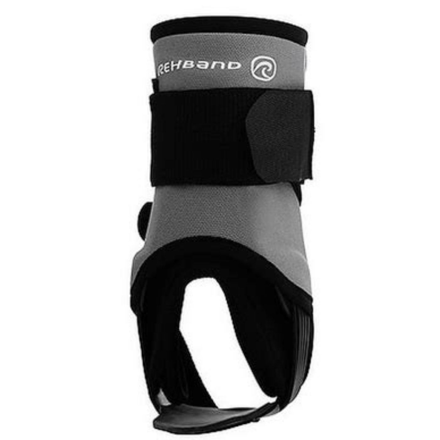 Rehband UD Adjustable Ankle Support - grey, front view